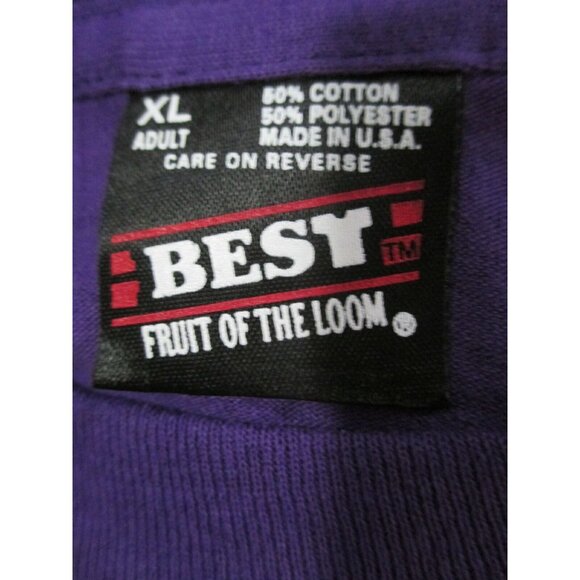 Vintage 90s Bahamas T Shirt Gold Embroidered Adult XL Flowers - Picture 3 of 5